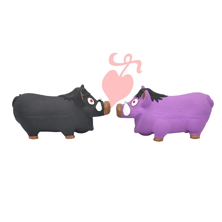 Vent Screaming Pig Большая обучающая латексная игрушка для собак для домашних животных